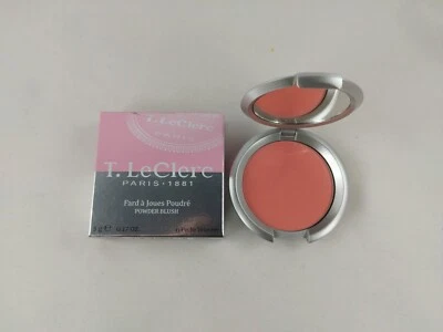 T.LeClerc  Powder Blush Blusher 11 Peche Veloutee,Orangy pink (Velvety peach) - Image 1 of 4