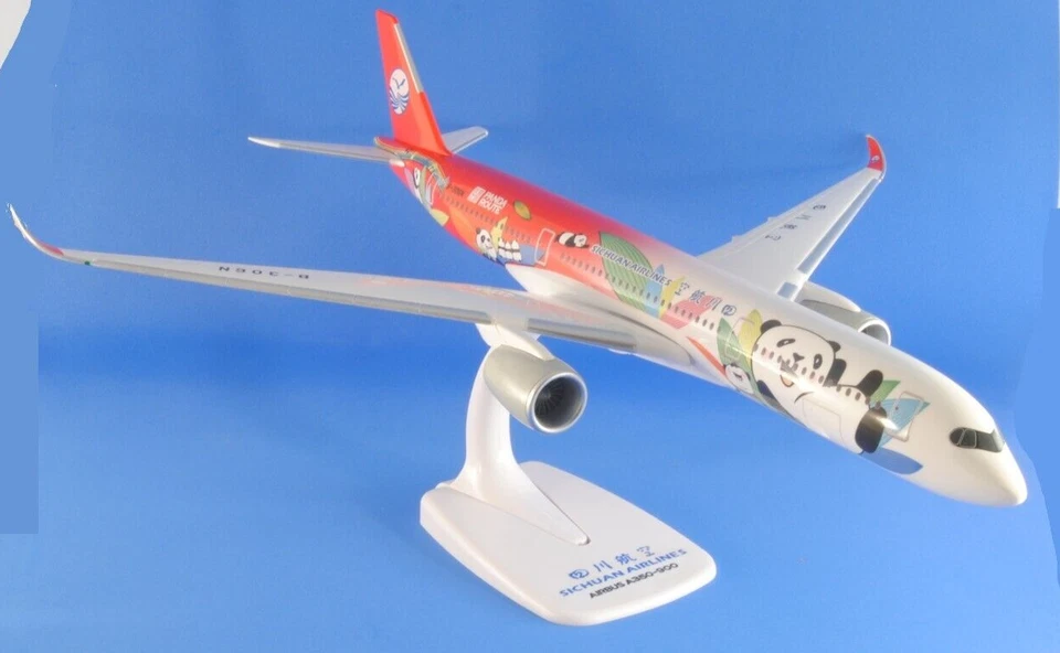 HERPA 613521 Aereo modello Airbus A350-900 Sichuan Airlines 1:200 Snap-Fit - Immagine 1 di 4