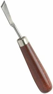 Ramelson Wood Carving Chisel Tool Right Skew Dog Leg Woodworking Relief Carving - Picture 1 of 3