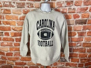 vintage 90s North Carolina Tar Heels Football reverse weave sweatshirt - sz XL - - Picture 1 of 6