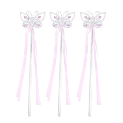 6 ШТ. Лента Нежная Волшебная Палочка Красивые Жезлы Принцессы для Детей Девочек Игр - Изображение 1 из 4