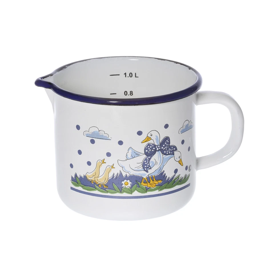 Krüger Milchtopf mit Ausguss 'Gänse', 14cm - Bild 1 von 1