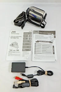 JVC Everio GZ-MG77U 30gb HDD Camcorder w/ Battery, Charger and Manual - Tested - Picture 1 of 16