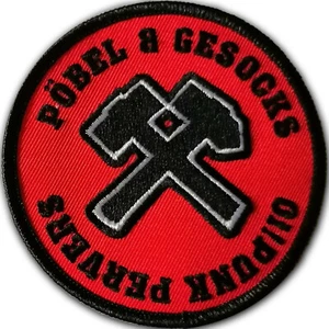 PÖBEL & GESOCKS - OI! PUNK PERVERS (PATCH) gestickt bügelbar Punkrock Kassierer - Imagen 1 de 1