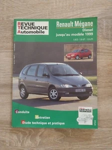 Revue Technique RENAULT MEGANE 1.9 D DT DTi SCENIC CABRIOLET COUPE BERLINE - Picture 1 of 24