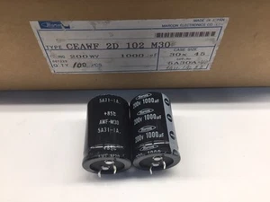 (5 uds) CEAWF2D102M30 - Marcon, 1000uF 200V 85*c, condensador electrolítico a presión - Imagen 1 de 1