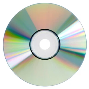 10 discos multimedia en blanco 52X CD-R CDR plateados top brillante 700 MB en fundas de papel sin logotipo - Imagen 1 de 2