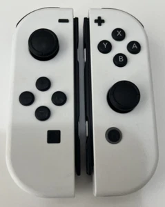 Controladores Joy-Con OEM Nintendo Switch - Blancos en EXCELENTE estado - Imagen 1 de 7