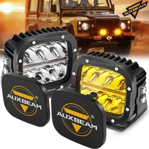 AUXBEAM 5inch LED Driving Pod Lights for Jeep Wrangler JL Off Road+Lens Covers - Bild 1 von 12