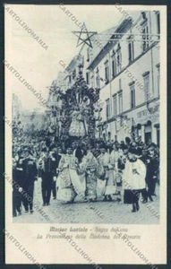 Roma Marino Sagra Processione Carabinieri cartolina MV1911 - Foto 1 di 2