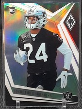 JOHNATHAN ABRAM 2019 PHOENIX SILVER PRIZM ROOKIE RAIDERS