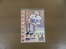EMMITT SMITH POWER TOOLS TRUE BLUE 1/500 in 1998 LEAF ROOKIES & STARS CARD #243