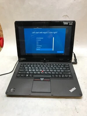Lenovo ThinkPad Twist S230U 13" i5-3317U 4GB RAM 128GB SSD WIN 10 BAD BATTERY DW - Image 1 of 4