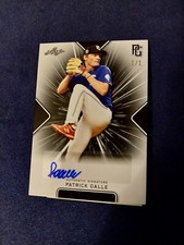 Patrick Galle 2021 Leaf PG National Showcase Blank Back Black RC Auto 1/1