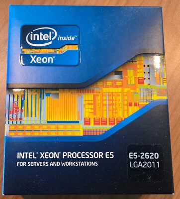 Intel Xeon E5 2620 2.0 GHz LGA 2011 Processor p/n BX80621E52620 - Image 1 of 4