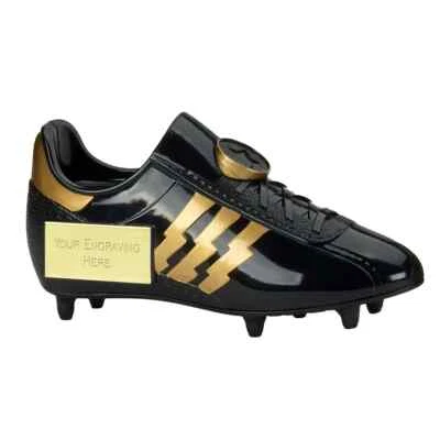 EXE ENGRAVING GOLDEN BOOT FOOTBALL TROPHÄE PERSONALISIERT MANN MATCH AWARD - Kostenlose Gravur