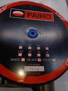 4" Wide x 24" (Inch) VELCRO® Brand Military Sew-On Strip (Hook & Loop) - Black - Picture 1 of 4
