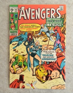 The Avengers #83 Marvel 1963 Fine+ 6.5 Key 1st Lady Liberators Valkyrie - Imagen 1 de 11