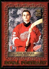 2003-04 Pacific Crown Royale Royal Portraits Jiri Hudler Detroit Red Wings #4