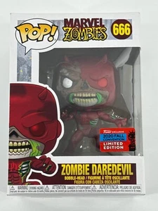 Funko Pop! Marvel Zombies Zombie Daredevil #666 NYCC 2020 Fall Exclusive NEW - Picture 1 of 8