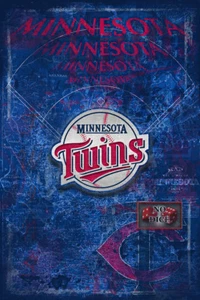 MINNESOTA TWINS Poster, Minnesota Twins MLB Baseball Print Free Shipping Us - Picture 1 of 9