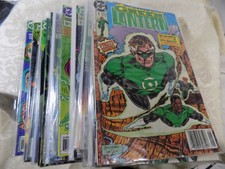 GREEN LANTERN lot of 25: most are 1990 series#1-179 + 2 annuals high grade comix