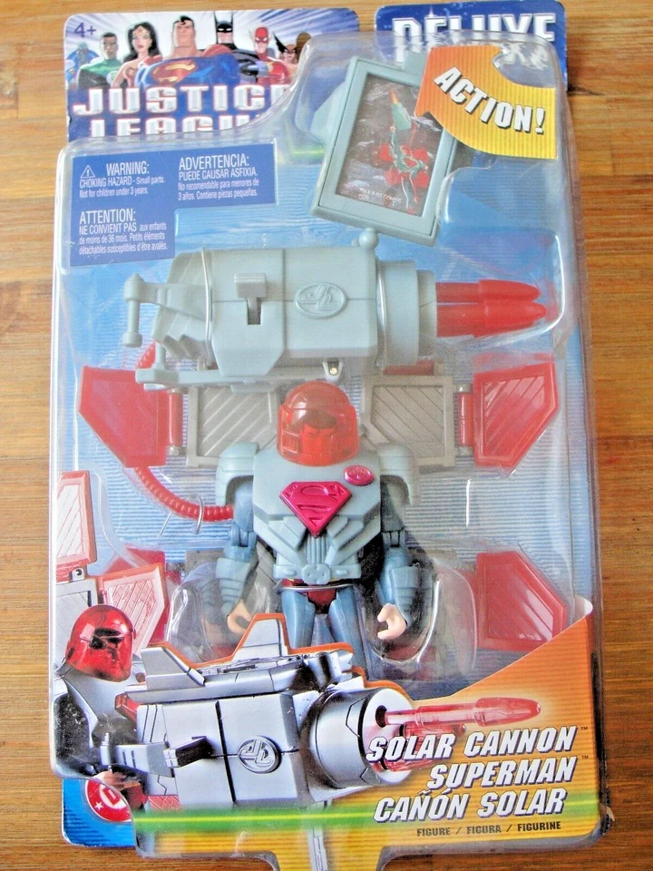 Figura de lujo SOLAR CANNON SUPERMAN Liga de la Justicia DC Foto 1 de 1