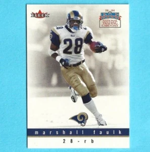 2004 Fleer National Trading Card Day Marshall Faulk St. Louis Rams Colts #6 - Picture 1 of 1