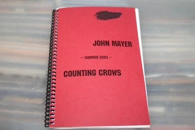 Counting Crows  + John Mayer / TOUR ITINERARY / Summer  2003 - Image 1 of 4