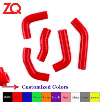 High Quality For 2000-2009 HONDA XR650R XR650 Red Silicone Radiator Cooling Hose — 第 1/4 张图片
