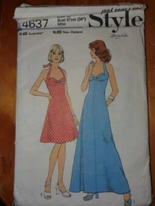 Style Sewing pattern No 4639 Dress Size 12 Used - Picture 1 of 2