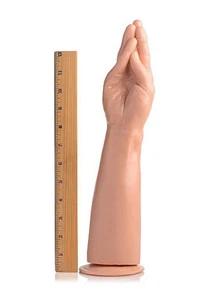 Mano realistica per fisting dildo vaginale maxi fallo anale grande con ventosa - Foto 1 di 5
