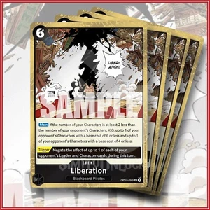 ONE PIECE TCG: Liberation OP10-098 Rare x4 Royal Blood - Picture 1 of 2