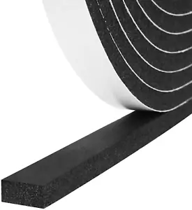 Foam Insulation Tape Self Adhesive,Weather Stripping for Doors and Windows,Sound - Picture 1 of 7