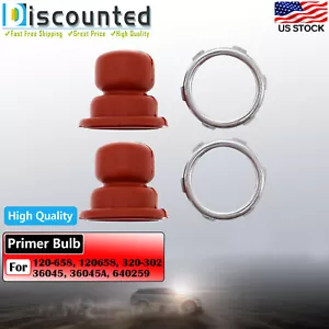 2x Primer Bulb 36045 36045A 640259 Tecumseh VLV-126 VLV40 VLV-50 VLV-60 VLV-65 - Picture 1 of 5
