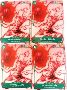 4 Stück One Piece Monkey D Luffy P-061 Trading Card Game TCG CCG - Bild 1 von 1