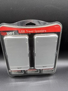 Gigaware USB Travel Speakers 2" Full Range Drivers, Clamp together Design - Photo 1/8