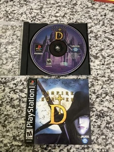 Vampire Hunter D (Sony PlayStation 1 PS1 PSX PSOne) Disc And Manual - Picture 1 of 3
