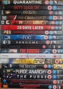 DVD Horror Bundle / Joblot (20 Films in Total) - Picture 1 of 1