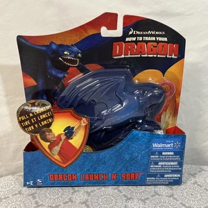 How To Train Your Dragon Night Fury Launch N Soar 2010 Spin Master - Picture 1 of 5