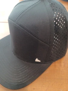 Salt Mafia Hut 7- flach Sonderedition schwarz Snapback wasserdicht Surfer Angeln - Bild 1 von 12