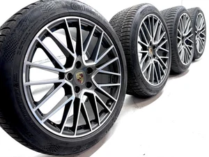 Original Porsche Cayenne Coupe E3 9Y 9Y3 Winterräder 21 Zoll Felgen Winterreifen - Bild 1 von 9