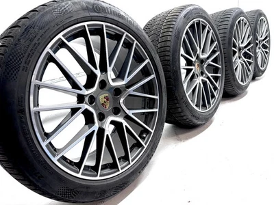 Original Porsche Cayenne Coupe E3 9Y 9Y3 Winterräder 21 Zoll Felgen Winterreifen - Bild 1 von 4
