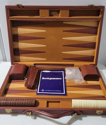 Fred Roberts San Francisco Vintage Backgammon Game Tournament Extra Large 18×23" - Image 1 of 2