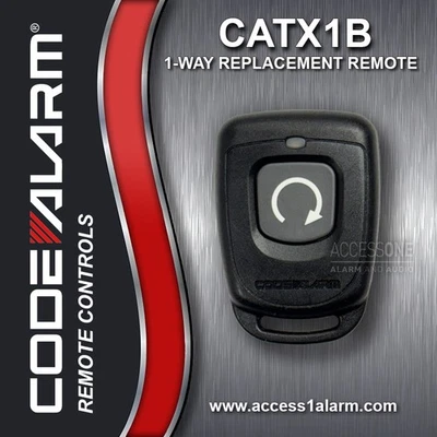 NEW Code Alarm CATX-1B  1-Way 1-Button Remote Control FCC ID H50T45 H5OT45 - Image 1 of 3
