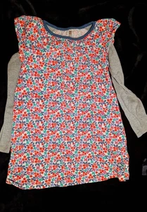 Tea Collection Langarm Blumen Kleid Mädchen Größe 5 - Bild 1 von 1