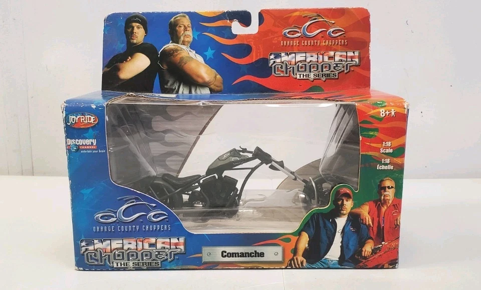 Motocicleta diecast Comanche American Chopper escala 1:18 nueva 2004 Foto 1 de 3