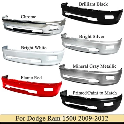 Steel Front Bumper Face Bar For 2011-2012 Ram 1500 2009-2010 Dodge Ram 1500 New Foto 1 de 4