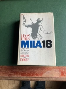 Mila 18 - Leon Uris - 1961 Doubleday True 1st Edition HC DJ Historical Fiction - Imagen 1 de 6