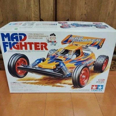 Tamiya DT-01 Mad Fighter RC Car Kit With Mudbull Body Unassembled Missing Figure - Image 1 of 4